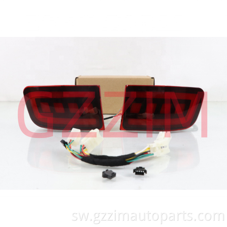 Taa ya taa ya nyuma ya taa ya nyuma ya taa ya nyuma mwanga mwanga wa kugeuza ishara ya kugeuka kwa prado